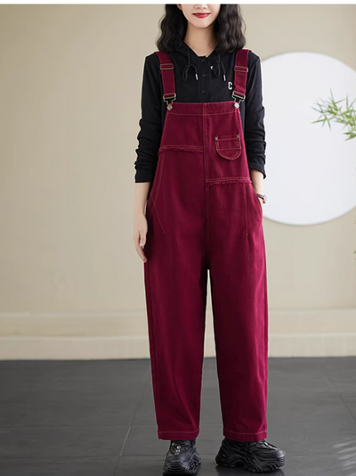 Women's Pocket Style Dungaree