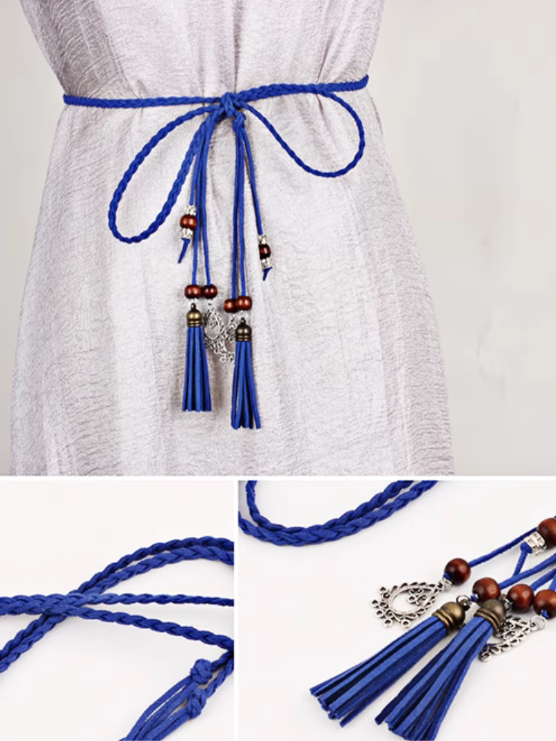 Women's Navy blue belt 