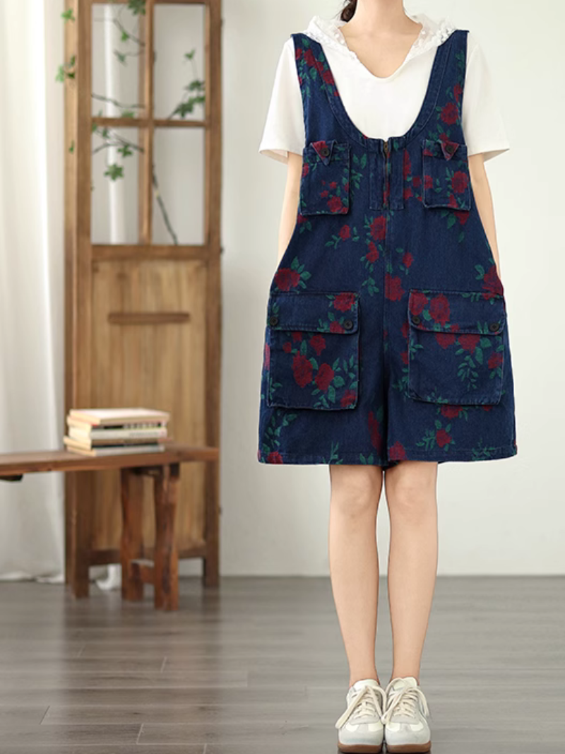 Women's Short Dungaree 