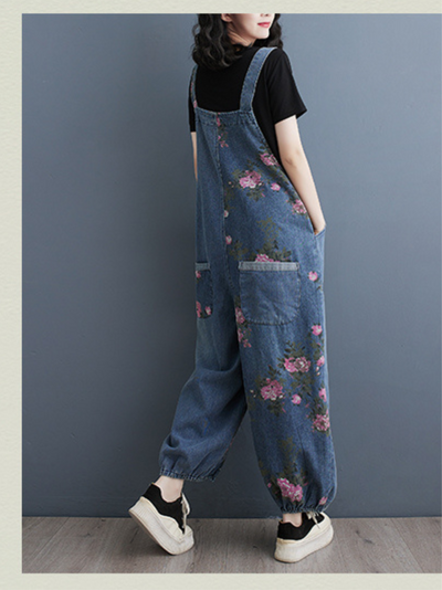 Women's long Overalls Dungarees