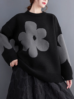 Women's Flower  Loose Tops 