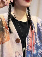 Cardigans multi impresso na moda feminina