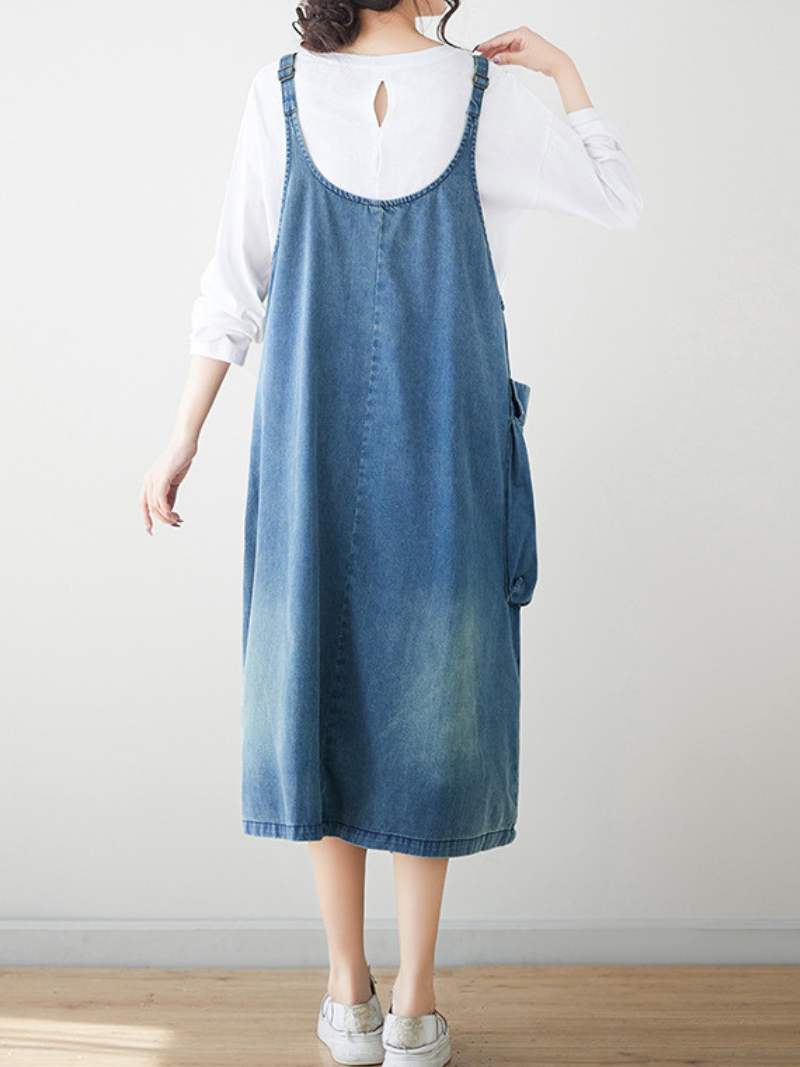 Women's Summer Fashionable Cool Loose  Type Jumpsuit Dress