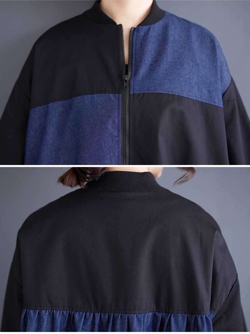 Women's Stand Collar Jacket Top