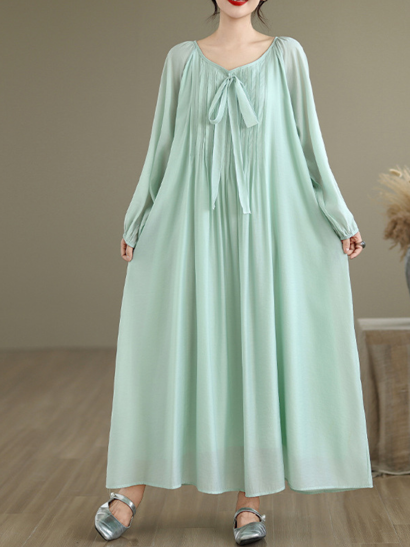 Women's Light Green Loose Dress