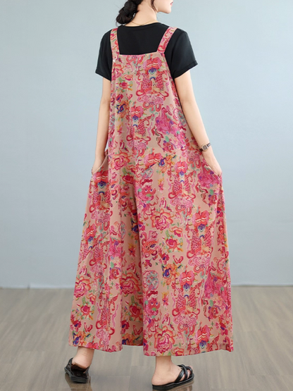 Women's Simple Loose Overall 