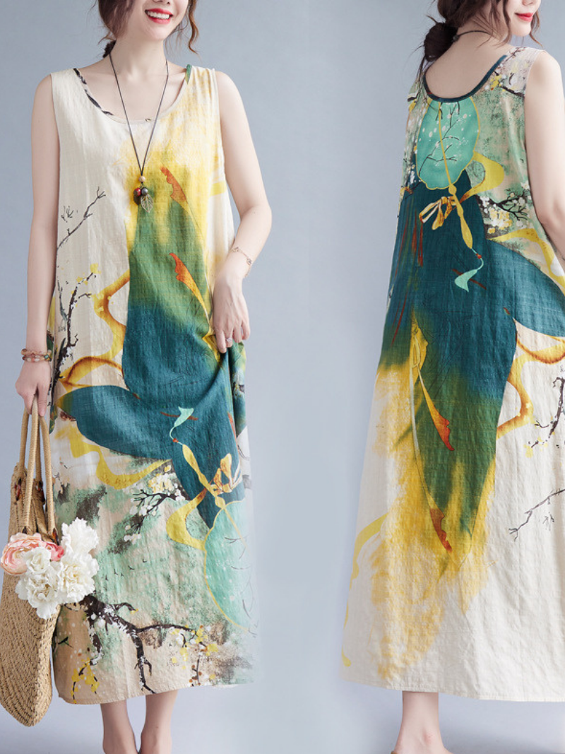 Robe A-Line Flower Flower Flower Flower Flower's Taille