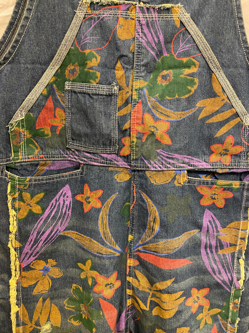 C'est ma vie en denim imprimé de la vie