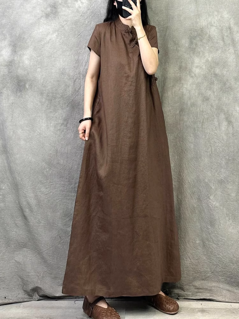 Robe A-Line à la mode et à la mode des femmes