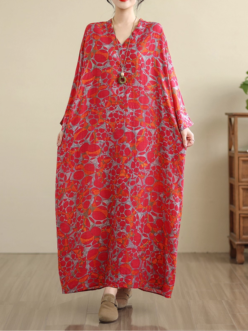 Women's Retro Loose Dress 