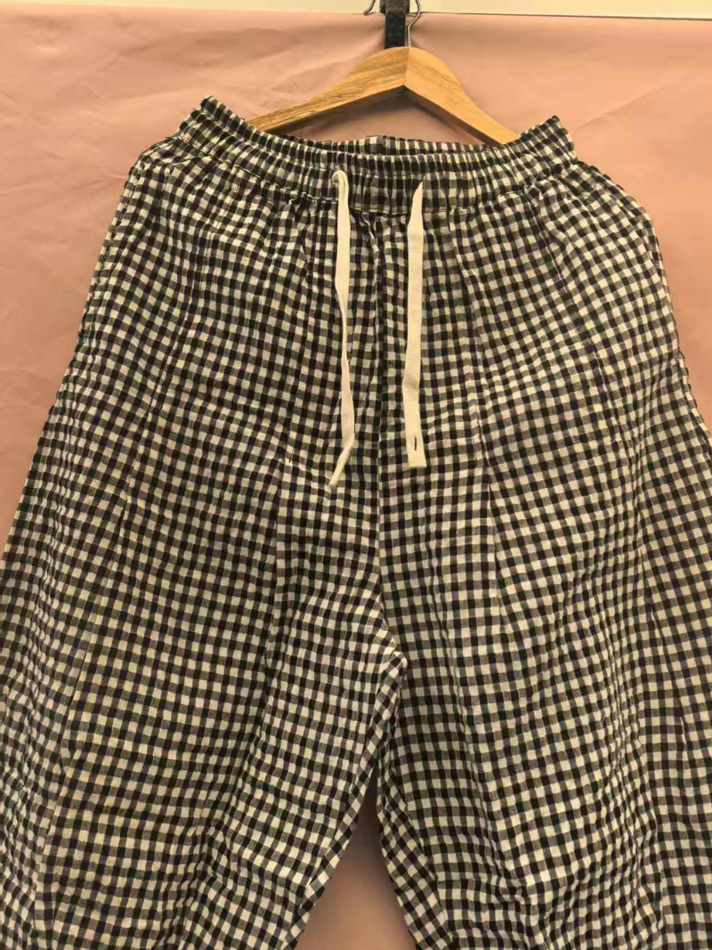 Lightweigh Women Welf lâche décontracté et le fond à carreaux