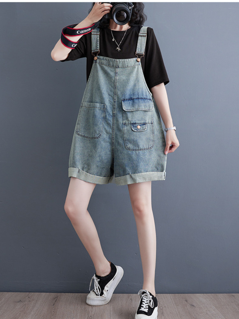 Women's Light Blue Dungaree 