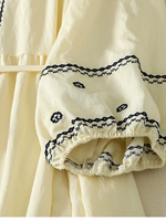 Breezy Weekend Boho Midi Dress — Embroidered, Flowing and Effortlessly Flattering