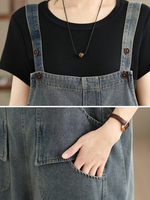 Weekend-Ready Denim Overalls for Everyday Ease — Relaxed, Flattering, Effortlessly Cool