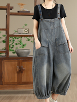 Weekend-Ready Denim Overalls for Everyday Ease — Relaxed, Flattering, Effortlessly Cool