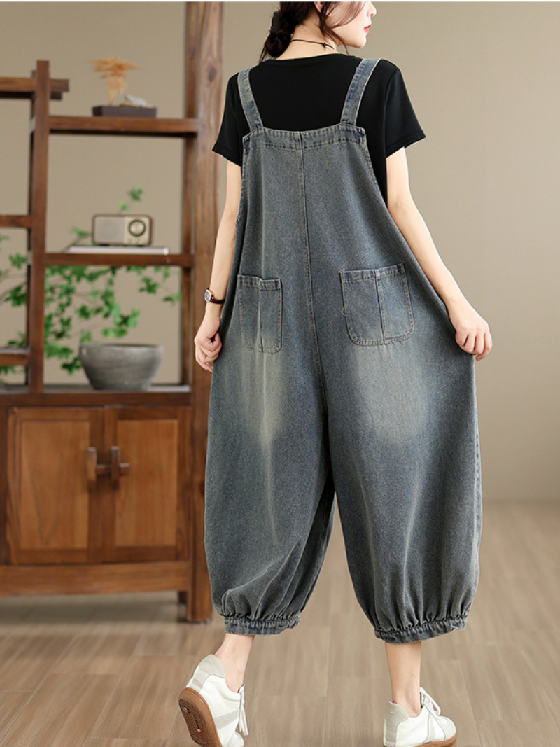 Weekend-Ready Denim Overalls for Everyday Ease — Relaxed, Flattering, Effortlessly Cool