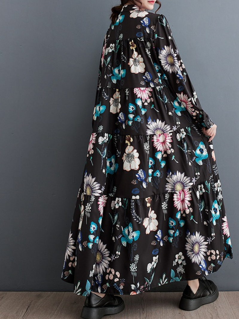 Women's Printed Smock Dress