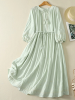 Breezy Weekend Boho Midi Dress — Embroidered, Flowing and Effortlessly Flattering