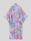 Women's Purple Loose Kimono Jacket