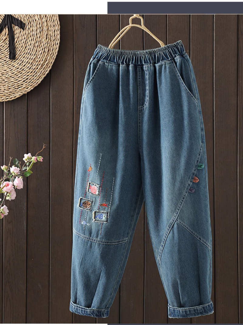 Fiesta de confort de algodón suave de verano estampado para mujeres