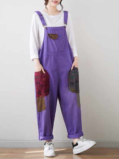 Women's Trouser Style Dungaree