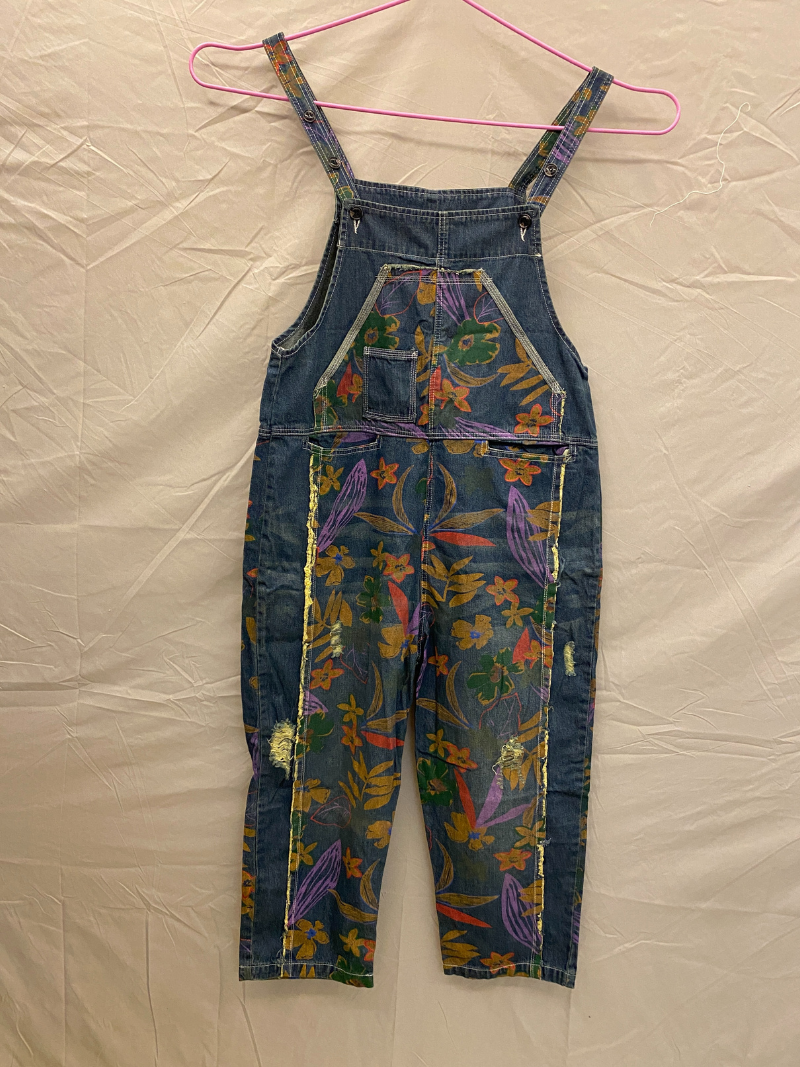 C'est ma vie en denim imprimé de la vie