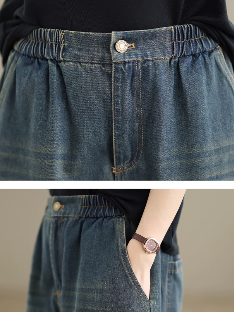 Bouton de poches à la mode à la mode des femmes en bas