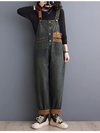 Women's Cropped Pants Dungaree