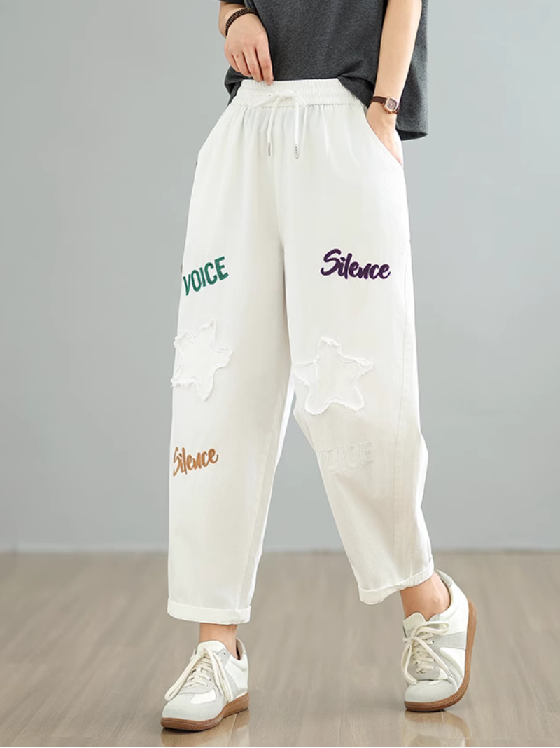 Women's White Beautiful Trendy Bottom 