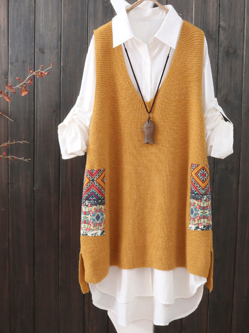 Women's Stylish Yellow Sweater