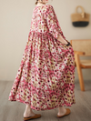 Women's Floral Smock Dress