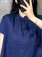 فستان نسائي صيفي عصري وفضفاض على شكل حرف A