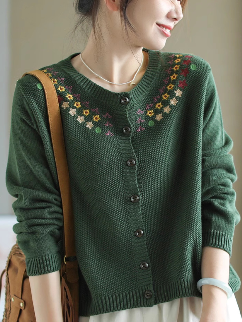 Women's Button-up Sweater