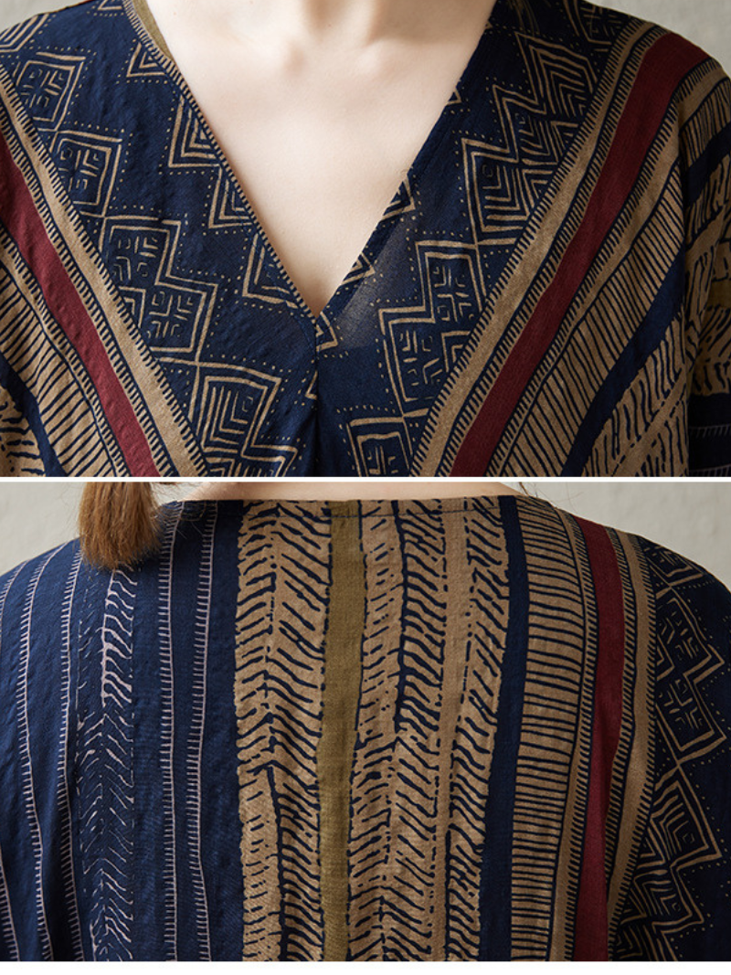 Women's V-neck Kaftan 