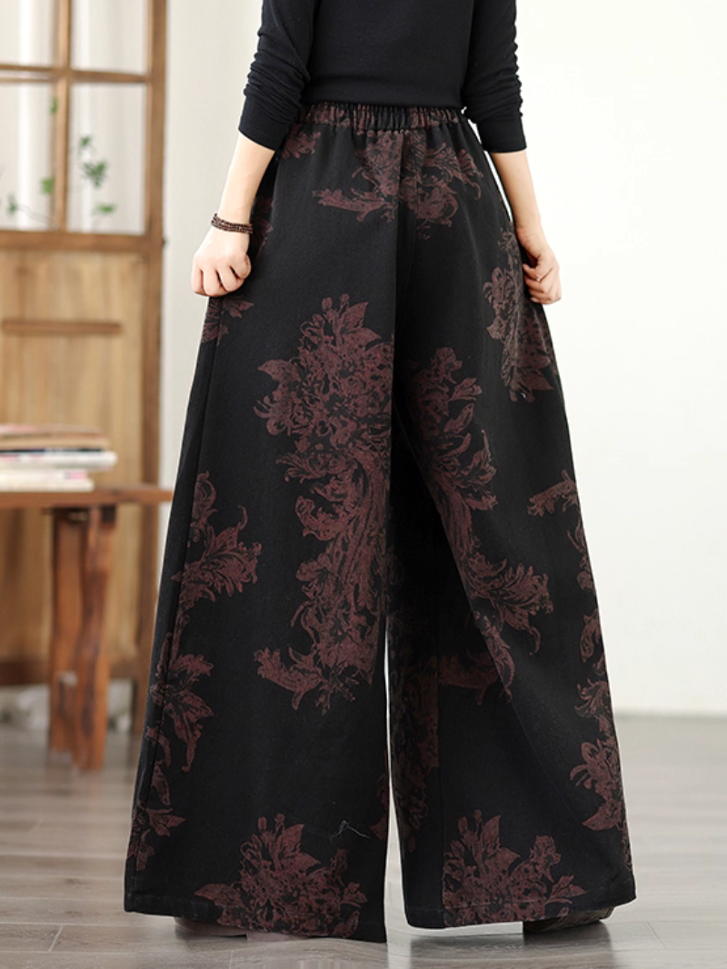 Lumière d'été pour femmes et fond lâche imprimé pour femmes