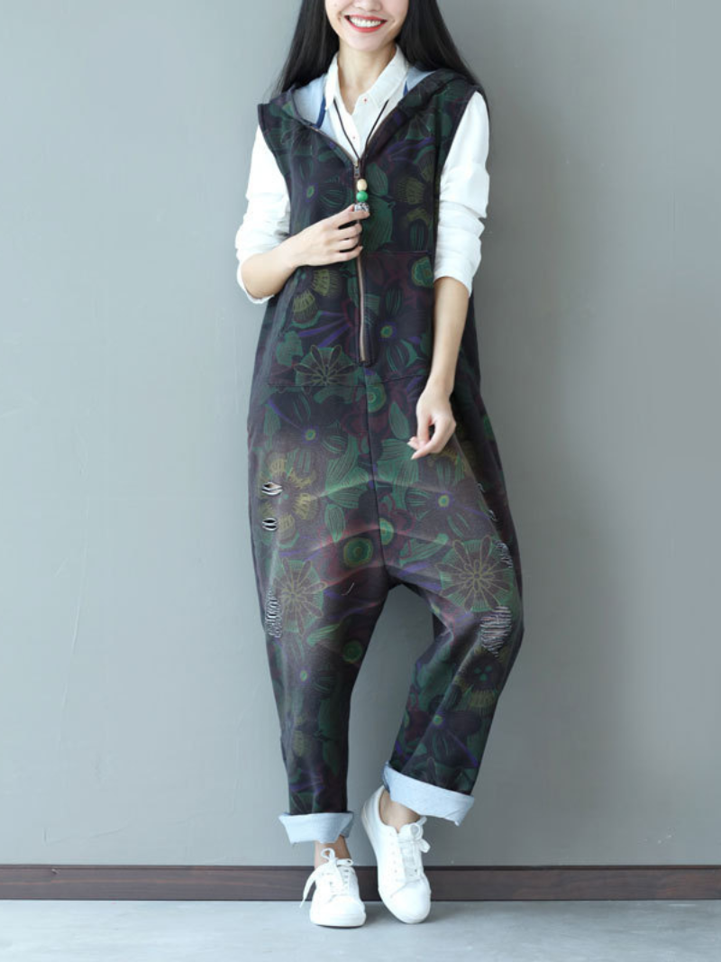 Women's Loose Overalls