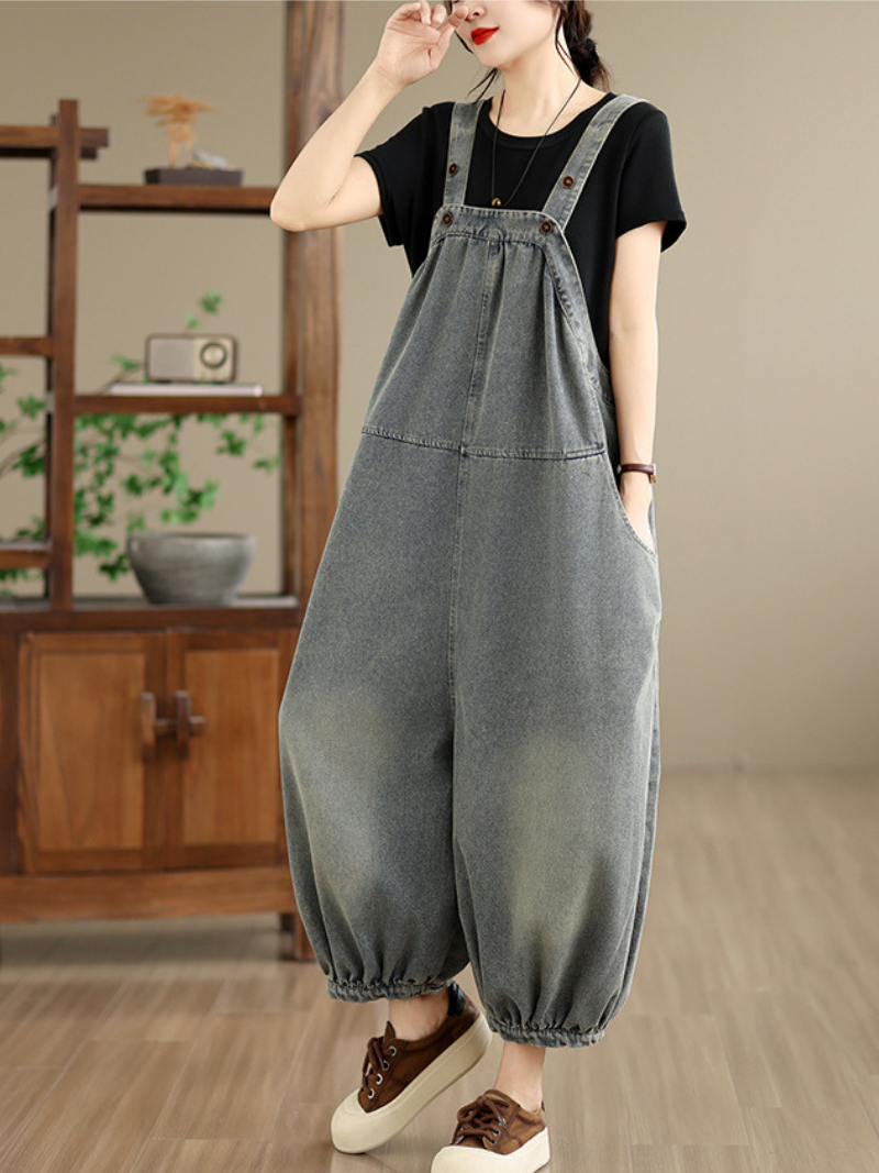 Easy Weekend Denim Overalls — Relaxed, Flattering, Effortless Fit You’ll Love