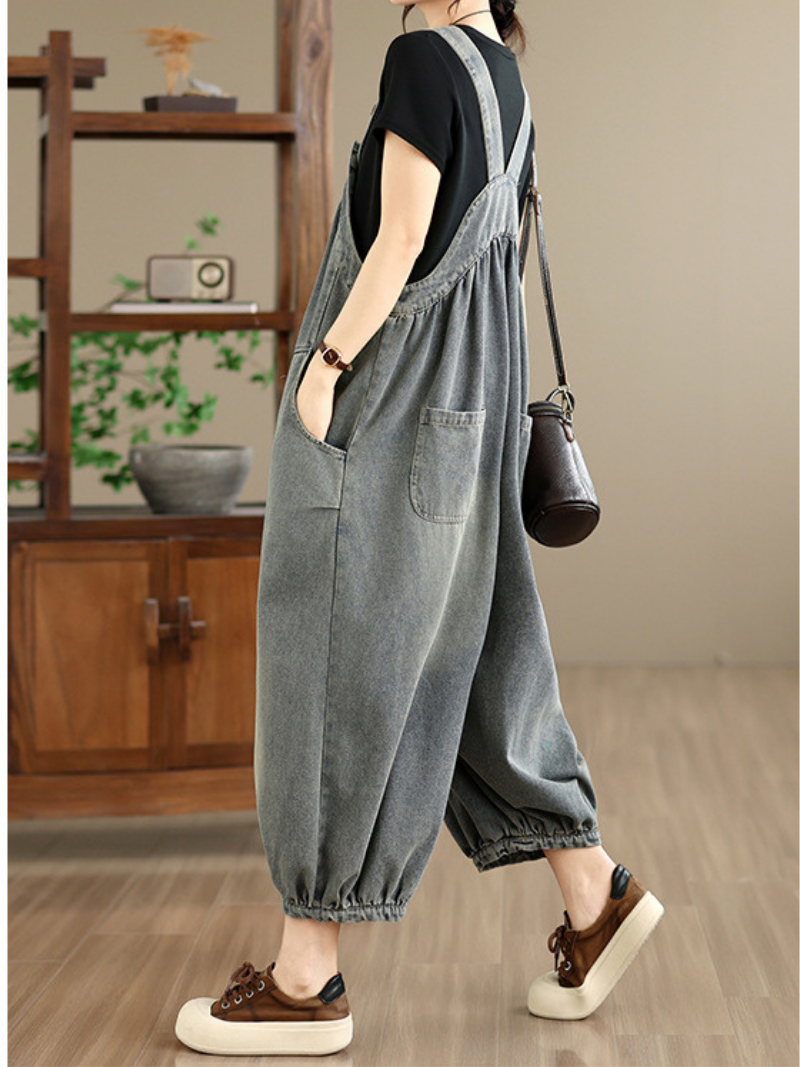 Easy Weekend Denim Overalls — Relaxed, Flattering, Effortless Fit You’ll Love