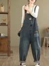 Women's Cropped Pant Dungaree