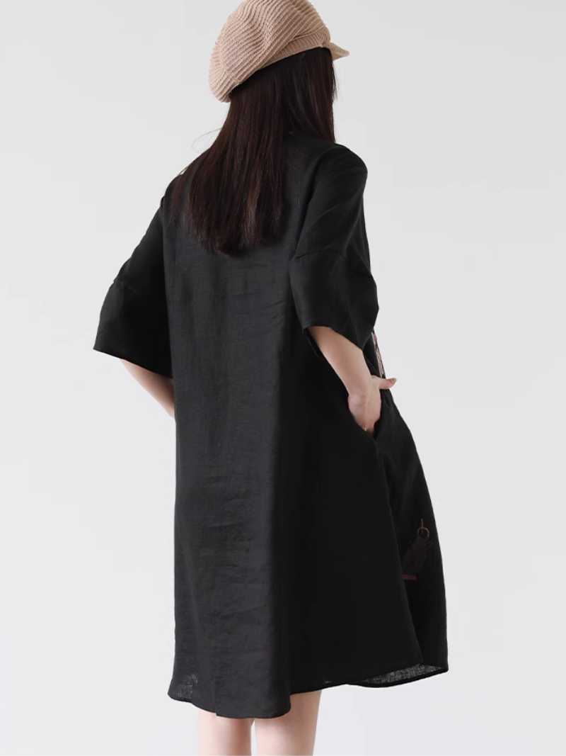 Women's Half Sleeves Dress 