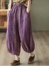 Women's Adjustable & Perfect Back Pocket Loose  Bottom