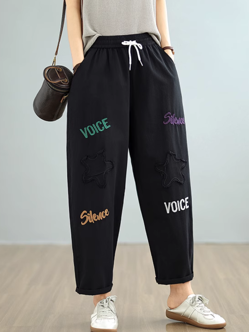 Women's Black High Waist Bottom