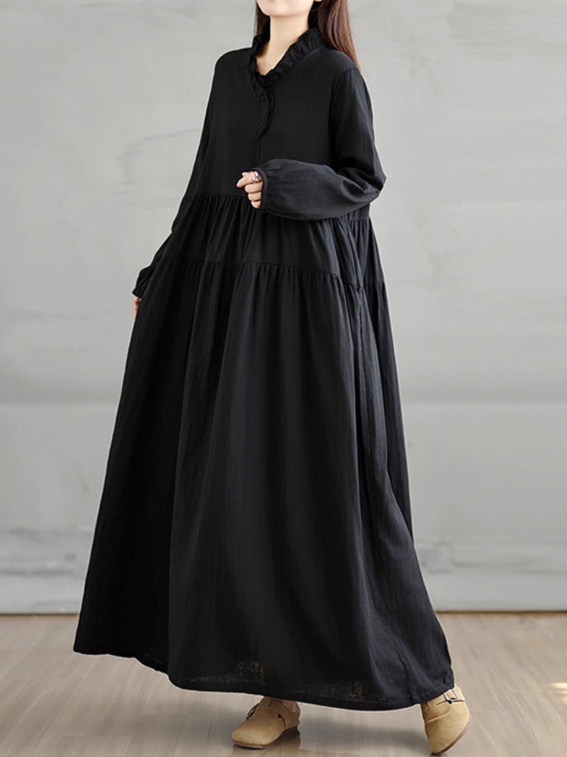 Lightweight casual smock dress