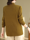 Women's Comfy Half Turtleneck Knitted Sweater