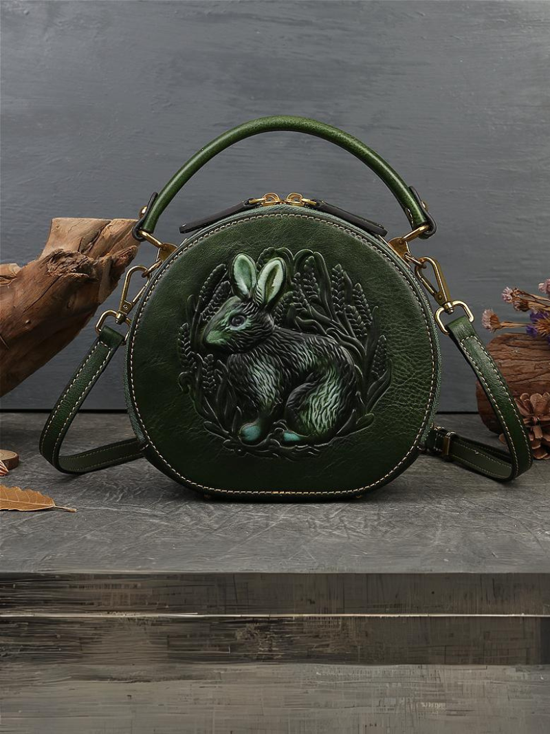 womens premium leather crossbody handbag