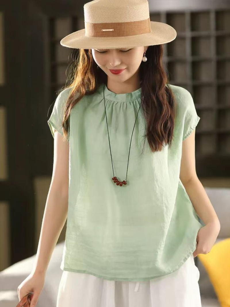 Women's Summer Casual Easy to Wear Loose Tops
