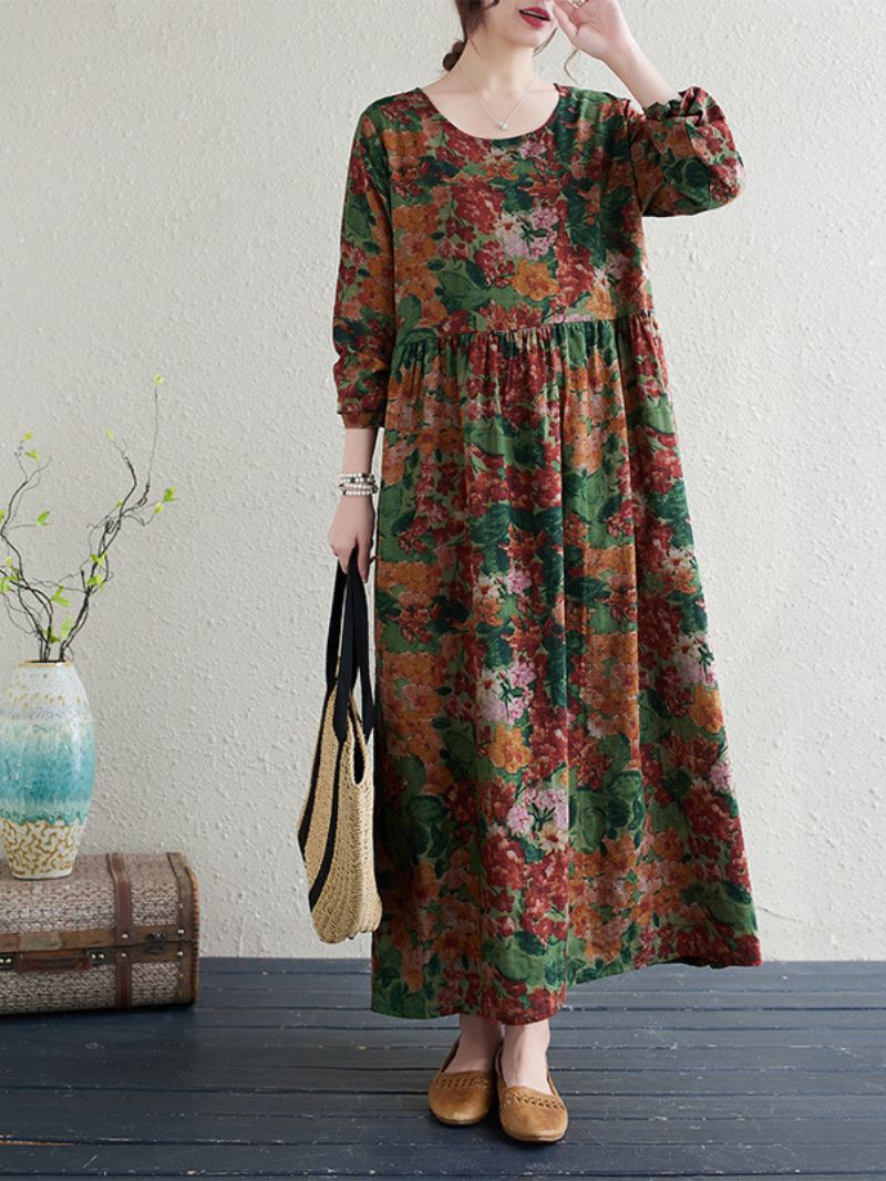 floral Smock Dress
