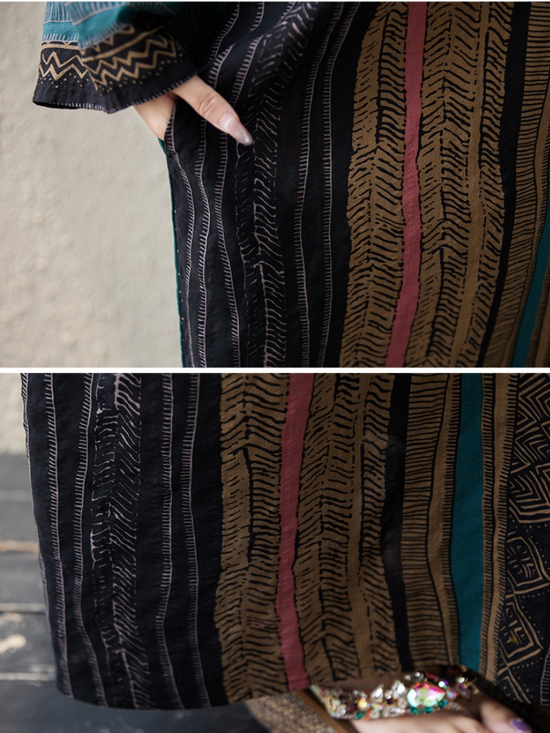 Women's Loose Printed Dress 