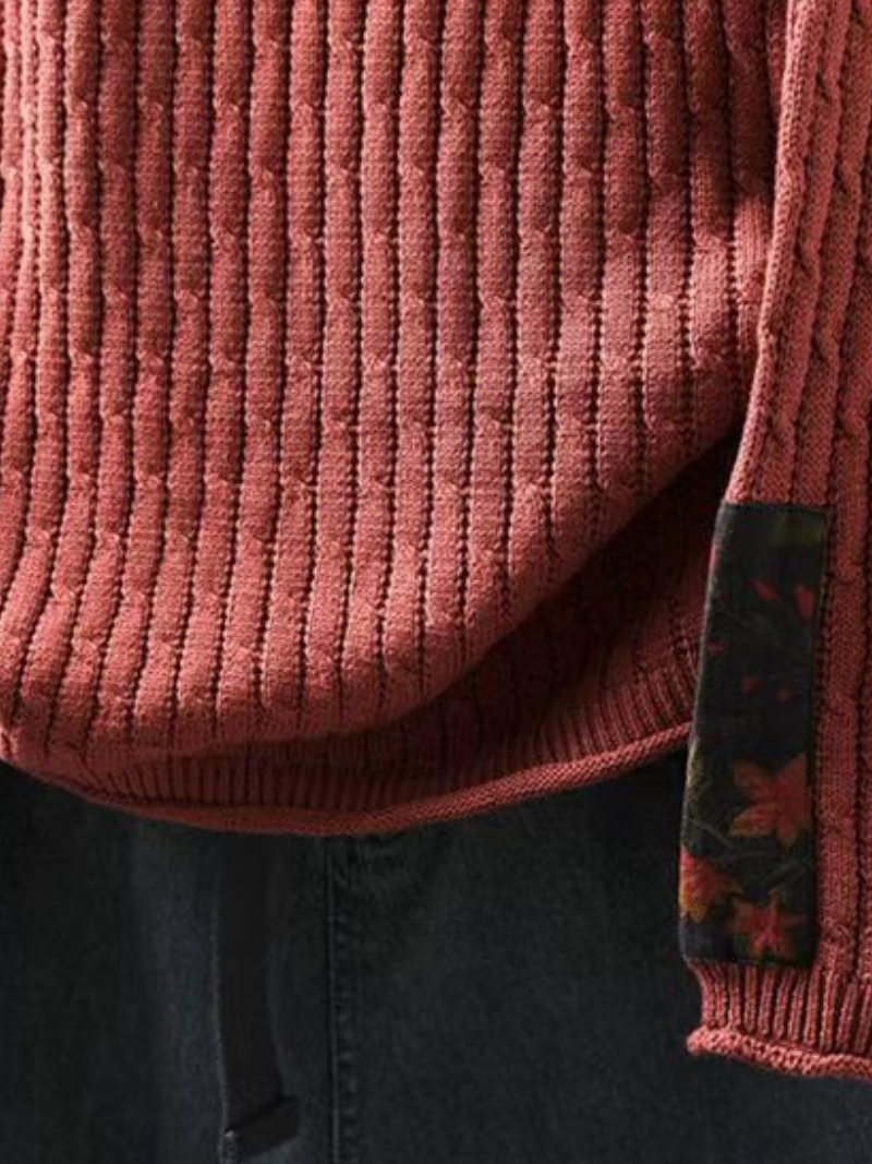 Baloon Sleeves Cotton Sweater