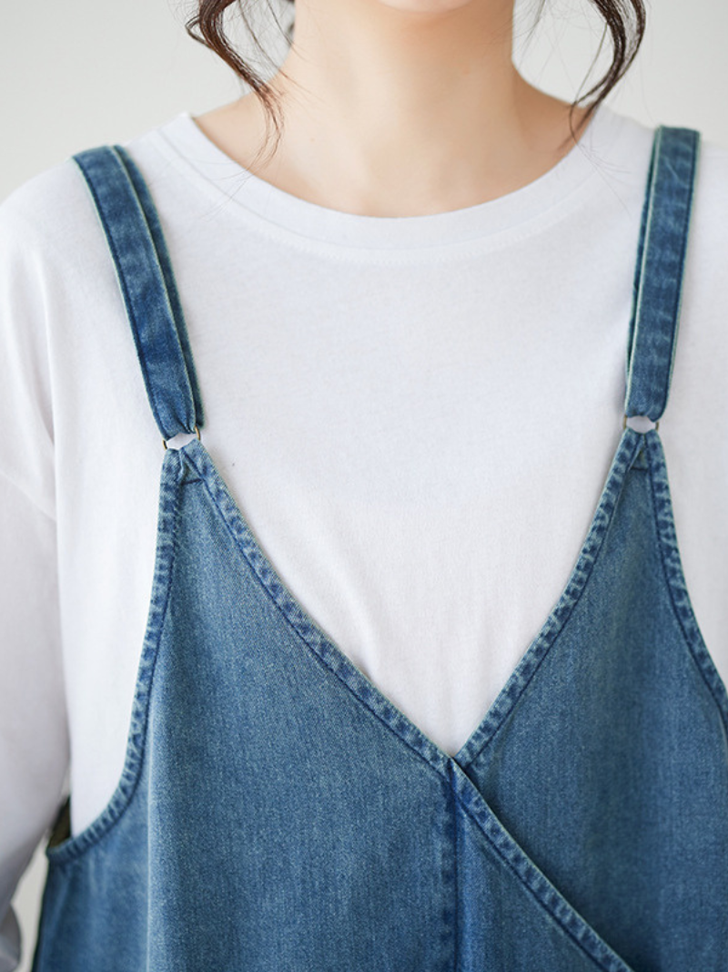 Women's Summer Fashionable Cool Loose  Type Jumpsuit Dress